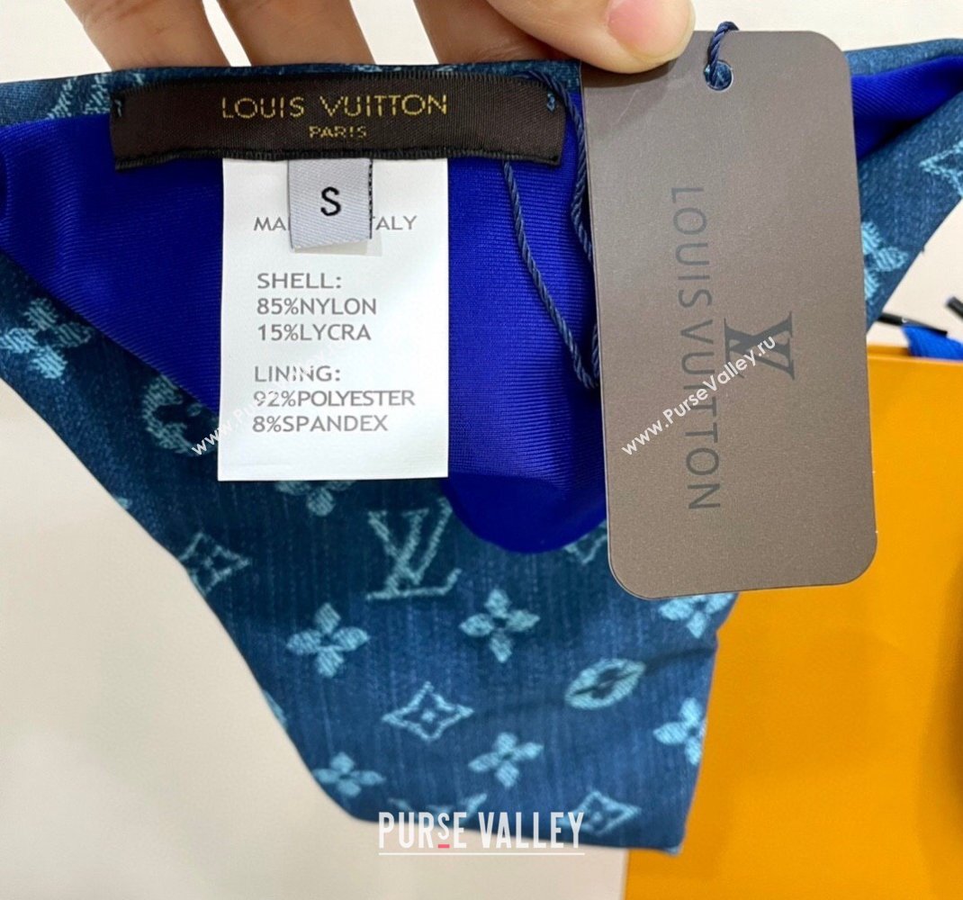 Louis Vuitton Swimwear Denim Blue 2024 050903 (A-240509062)