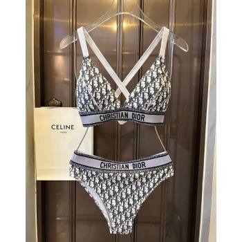 Dior Oblique Swimwear Light Grey 2024 061802 (XMN-240618087)