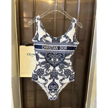 Dior Printed Swimwear Blue 2024 061802 (XMN-240618091)