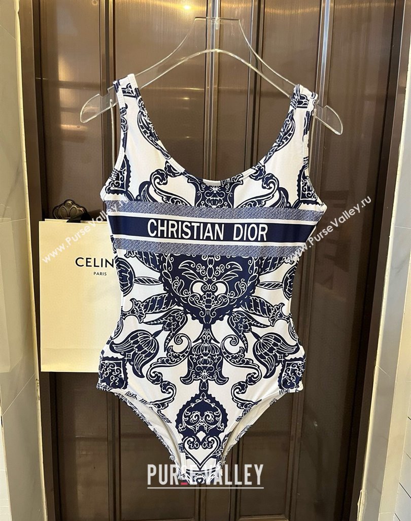 Dior Printed Swimwear Blue 2024 061802 (XMN-240618091)