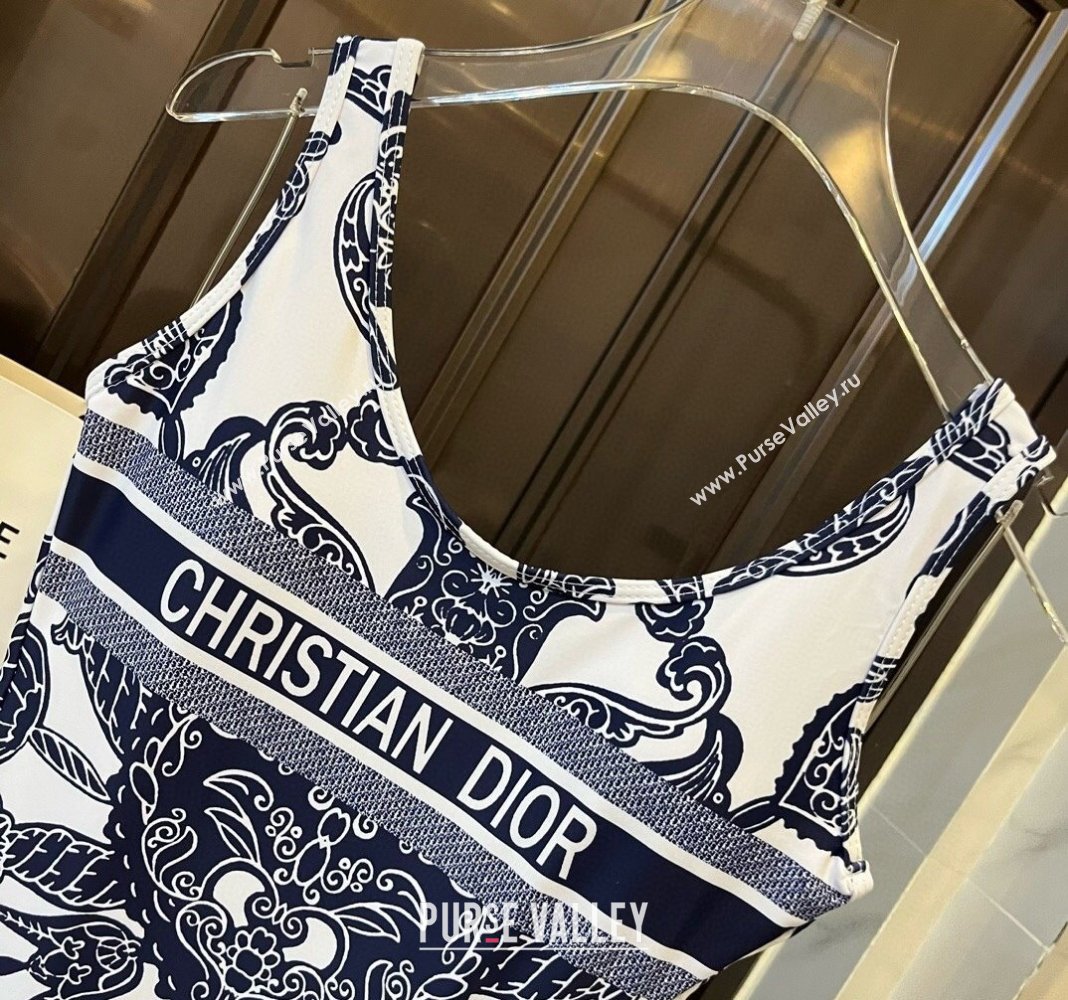 Dior Printed Swimwear Blue 2024 061802 (XMN-240618091)