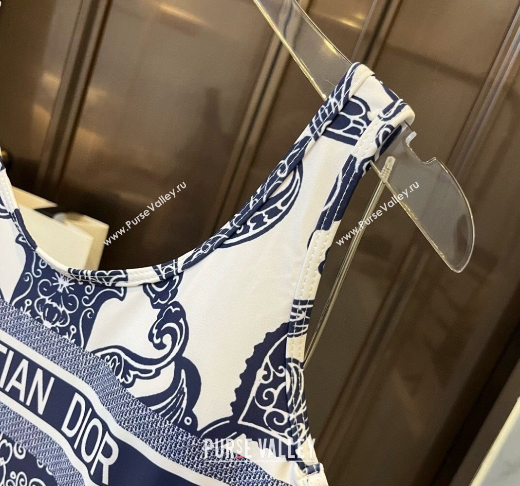 Dior Printed Swimwear Blue 2024 061802 (XMN-240618091)