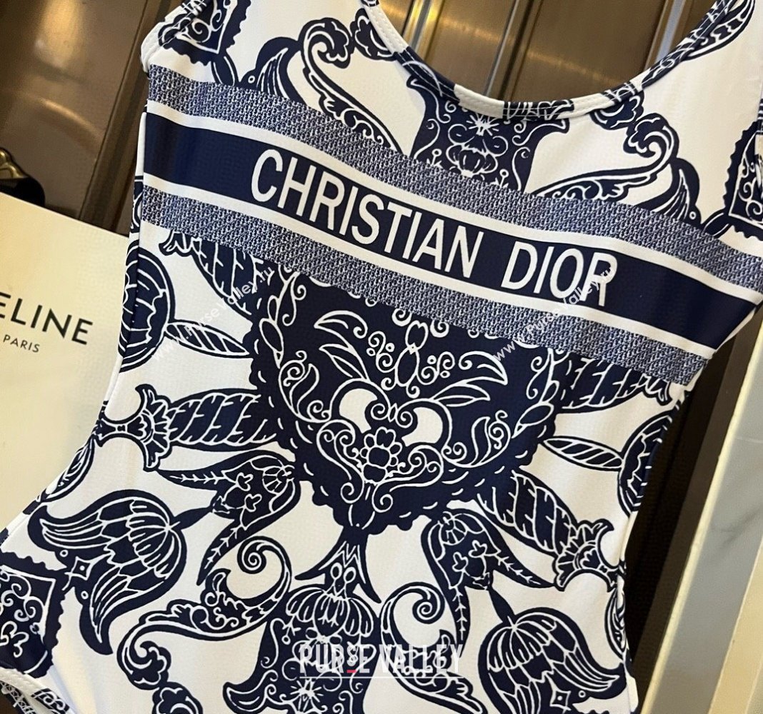 Dior Printed Swimwear Blue 2024 061802 (XMN-240618091)