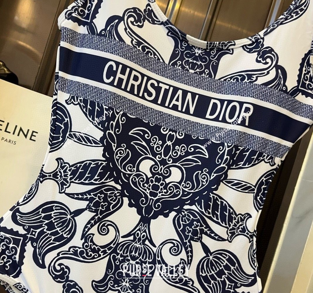 Dior Printed Swimwear Blue 2024 061802 (XMN-240618091)