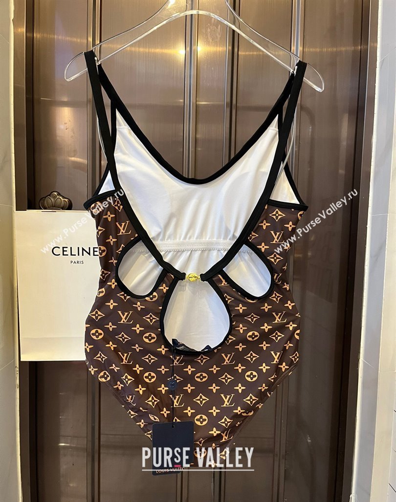 Louis Vuitton Swimwear Brown/Black 2024 061801 (XMN-240618061)