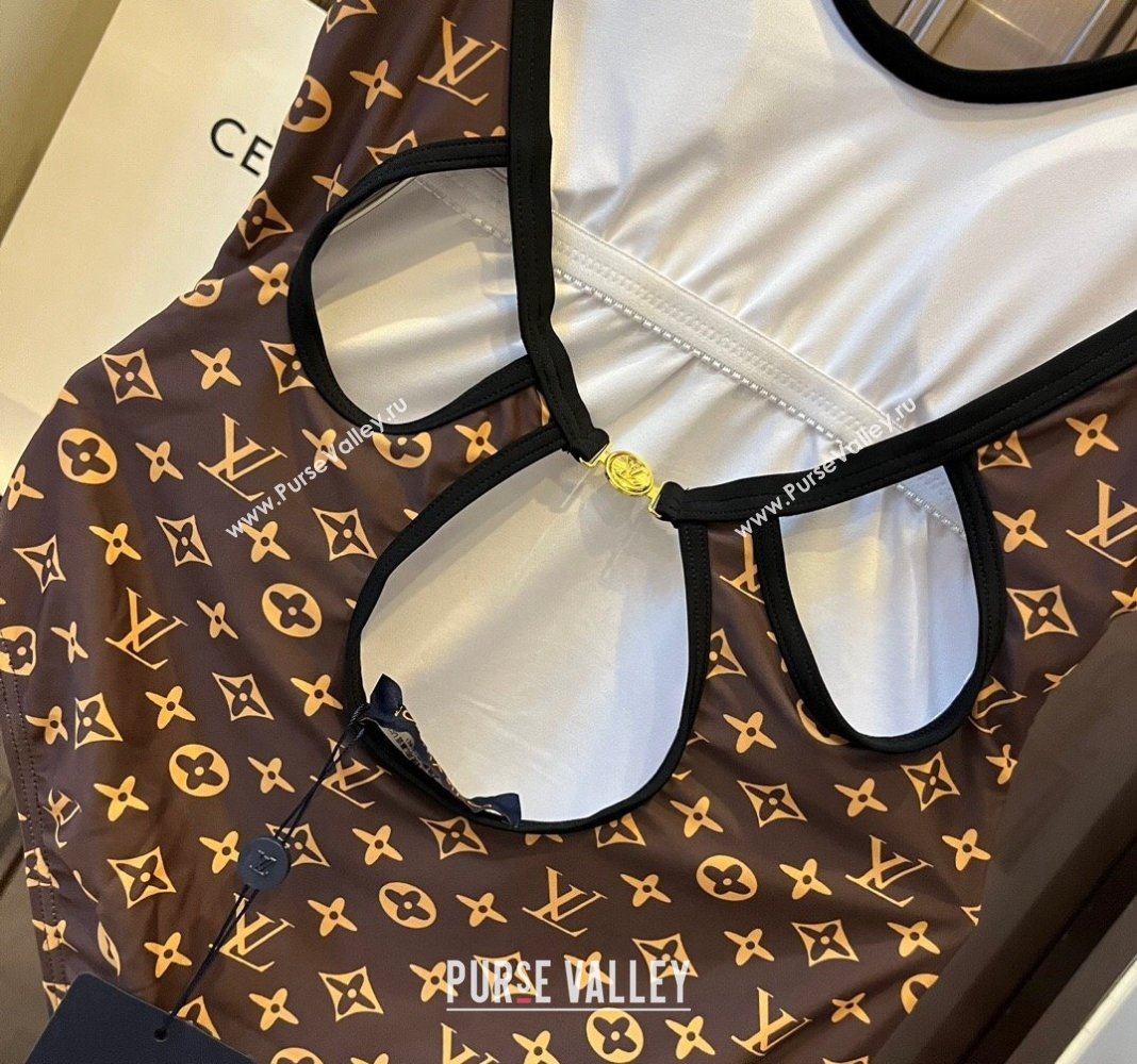 Louis Vuitton Swimwear Brown/Black 2024 061801 (XMN-240618061)