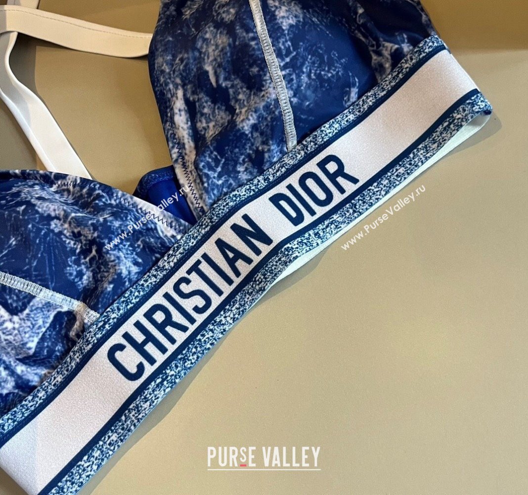 Dior Fluorescent Swimwear Blue 2024 0618 (XMN-240618082)