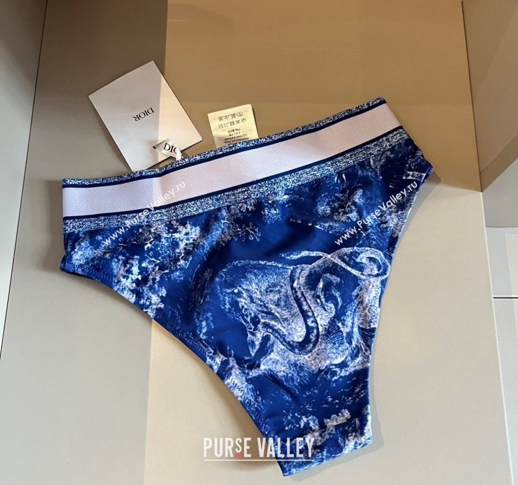 Dior Fluorescent Swimwear Blue 2024 0618 (XMN-240618082)