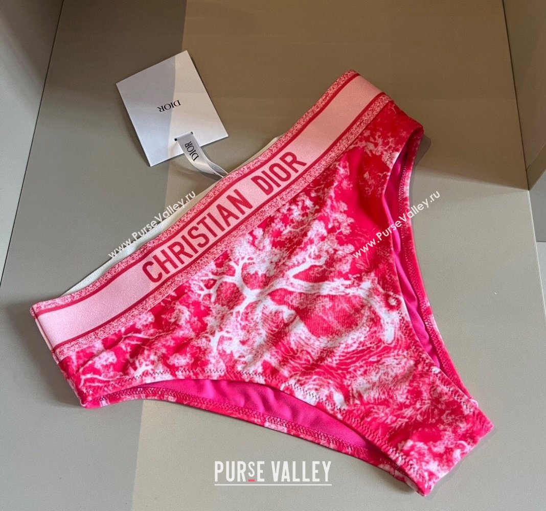 Dior Fluorescent Swimwear Pink 2024 0618 (XMN-240618083)