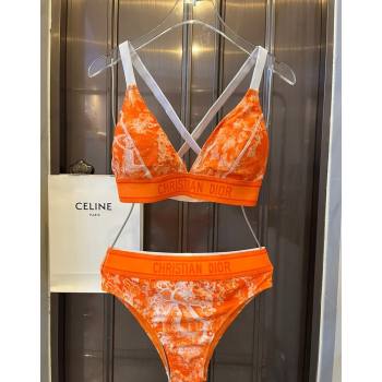 Dior Fluorescent Swimwear Orange 2024 0618 (XMN-240618085)