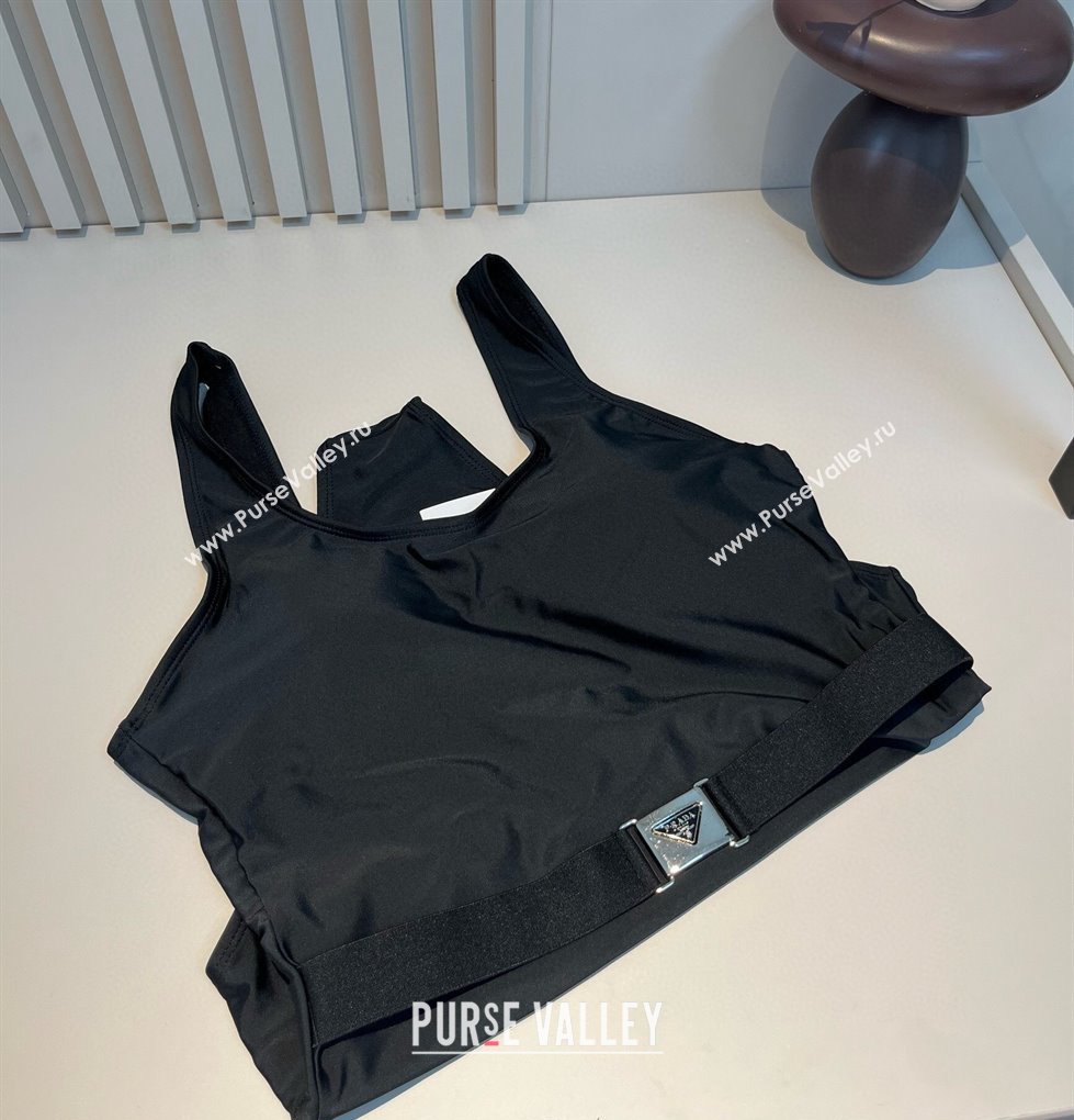 Prada One-Piece Swimwear with Belt Strap 2025 0313 (WM-250313085)