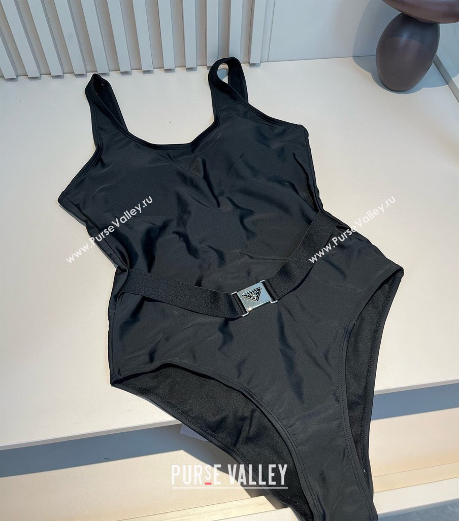 Prada One-Piece Swimwear with Belt Strap 2025 0313 (WM-250313085)