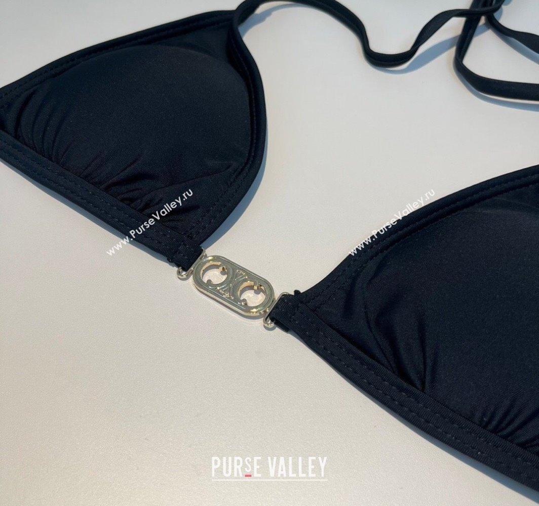Celine Two-Pieces Swimwear Black 2025 0313 (WM-250313034)