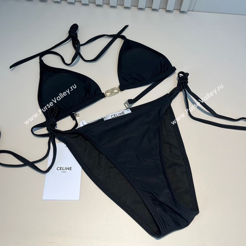 Celine Two-Pieces Swimwear Black 2025 0313 (WM-250313034)