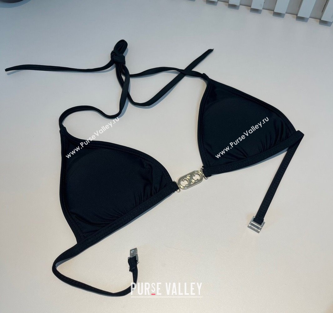 Celine Two-Pieces Swimwear Black 2025 0313 (WM-250313034)