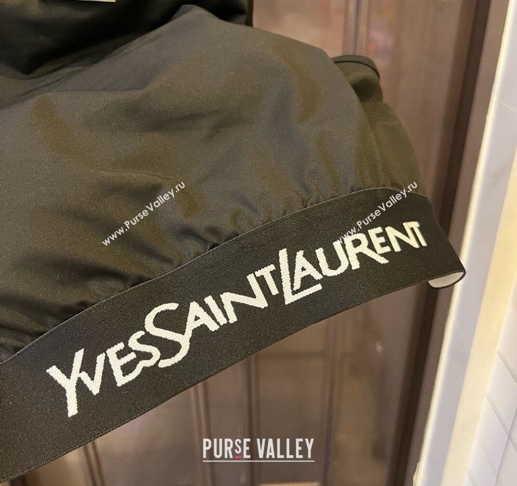 Saint Laurent Yoga Activewear Set with Strass Black 2025 0314 (WM-250314002)