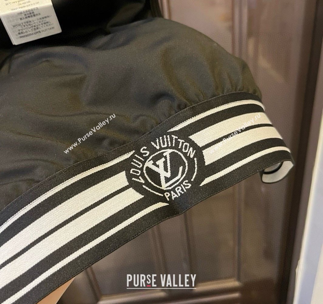 Louis Vuitton Yoga Activewear Set with Strass Black 2025 0314 (WM-250314003)