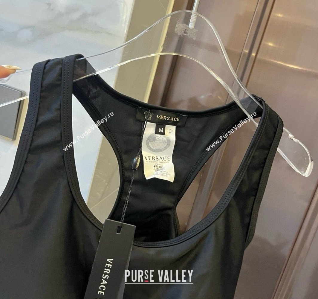 Versace Yoga Activewear Set Black/Yellow 2025 0314 (WM-250314004)