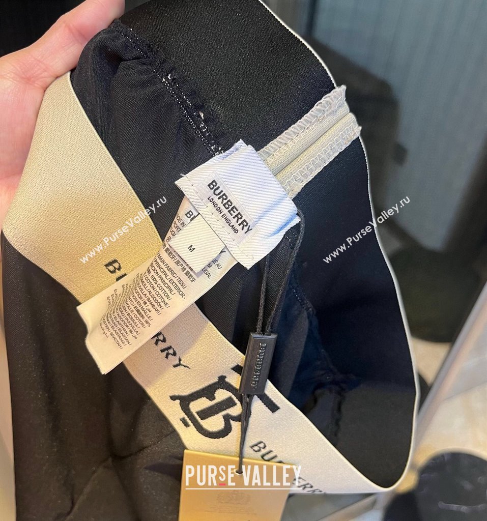 Burberry TB Yoga Activewear Set Black 2025 0314 (WM-250314005)
