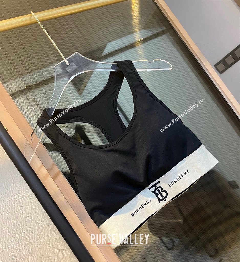 Burberry TB Yoga Activewear Set Black 2025 0314 (WM-250314005)