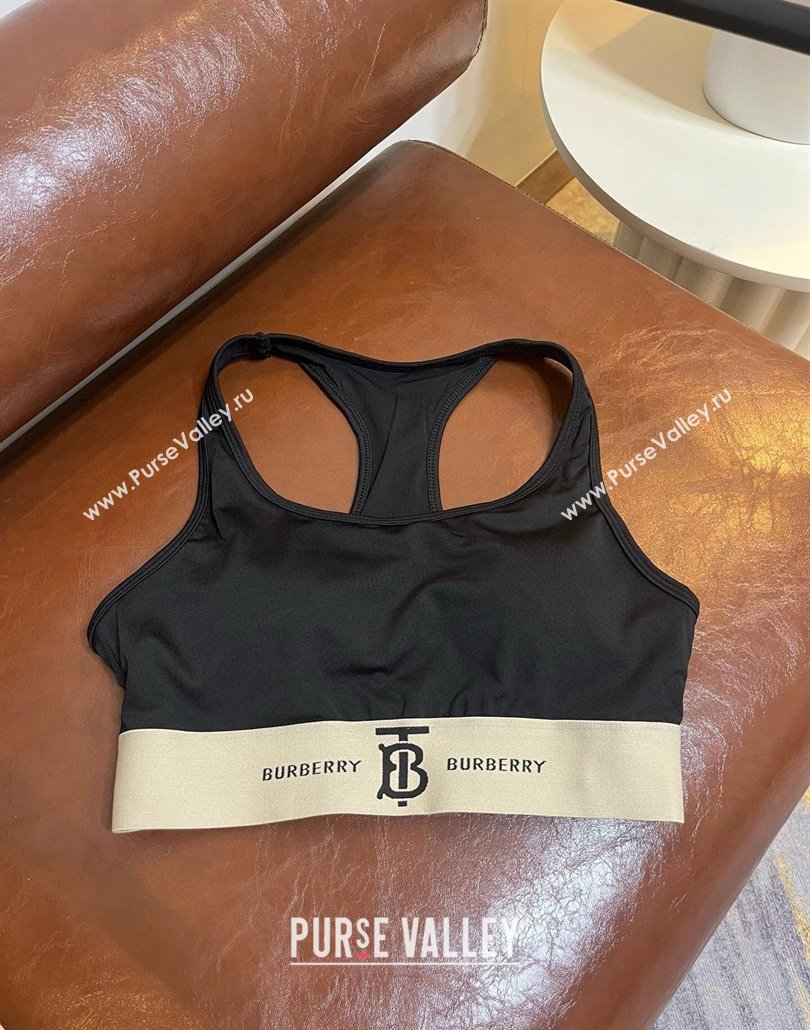 Burberry TB Yoga Activewear Set Black 2025 0314 (WM-250314005)