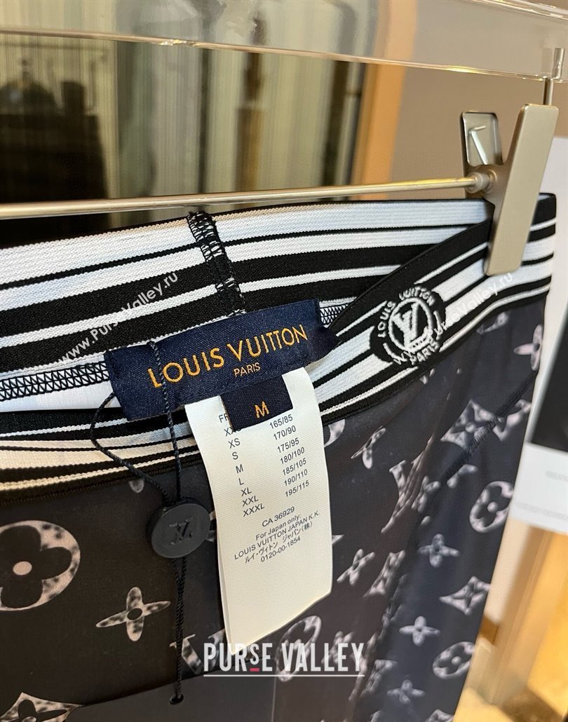 Louis Vuitton Yoga Activewear Set Black 2025 0314 (WM-250314007)