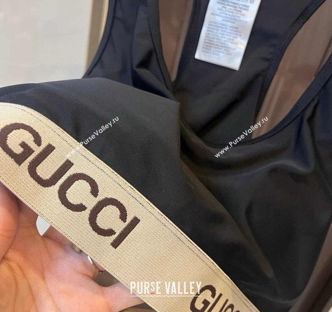 Gucci Yoga Activewear Set Black/Beige 2025 0314 (WM-250314010)