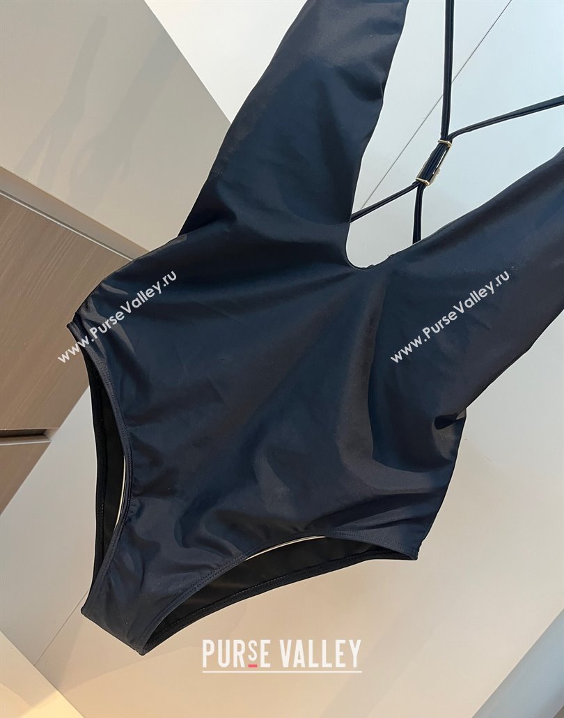 Versace One-Piece Swimwear with Pin Black 2025 0313 (WM-250313097)