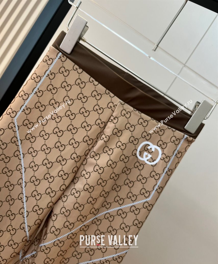 Gucci Yoga Activewear Set Beige/Brown 2025 0314 (WM-250314011)