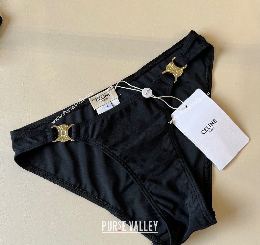 Celine Two-Pieces Swimwear Black/Gold 2025 0313 (WM-250313099)