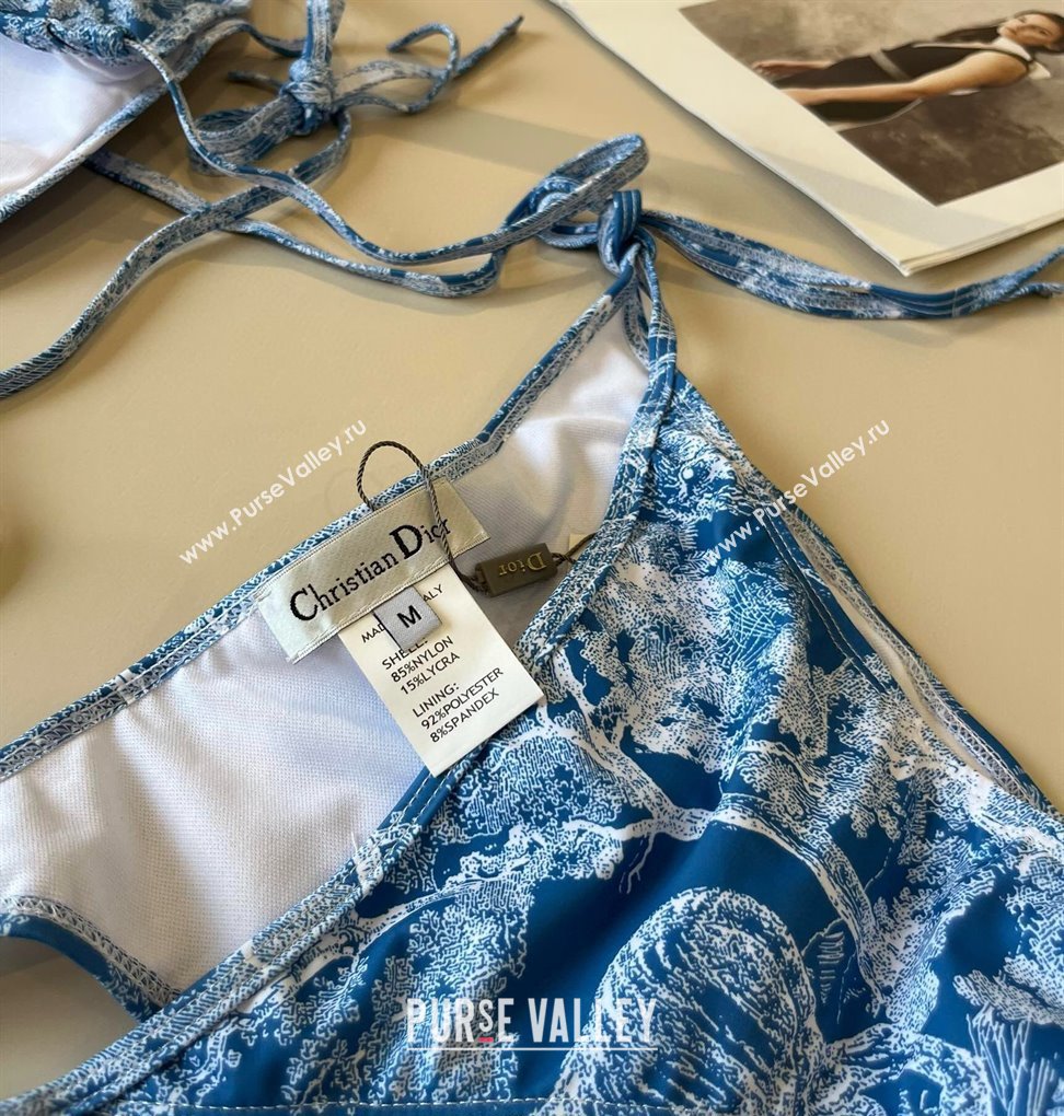 Dior Two-Pieces Swimwear Denim Blue 2025 0313 (WM-250313058)