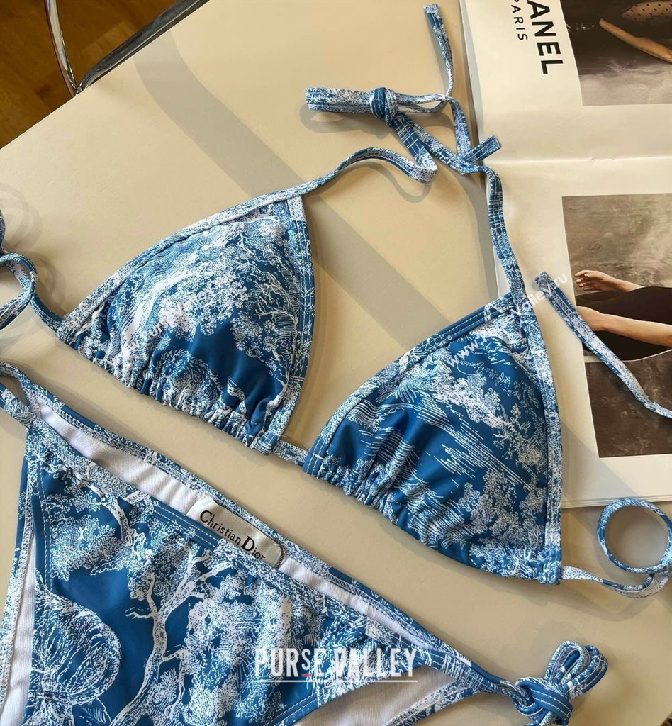 Dior Two-Pieces Swimwear Denim Blue 2025 0313 (WM-250313058)