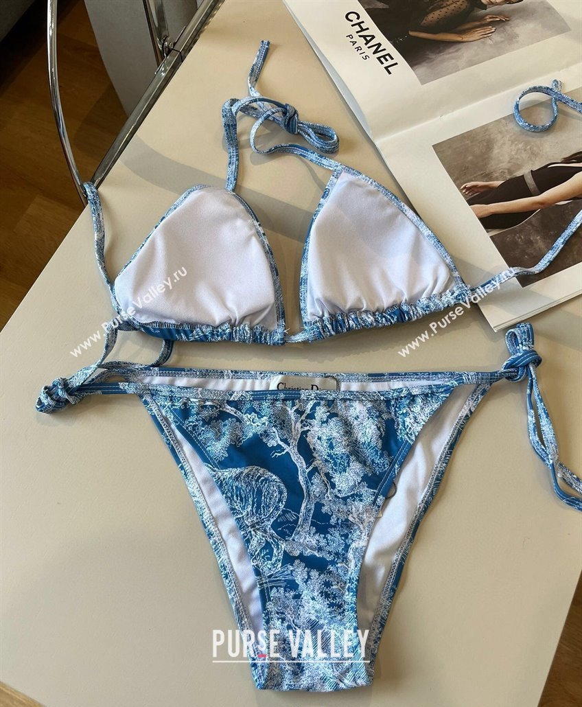 Dior Two-Pieces Swimwear Denim Blue 2025 0313 (WM-250313058)