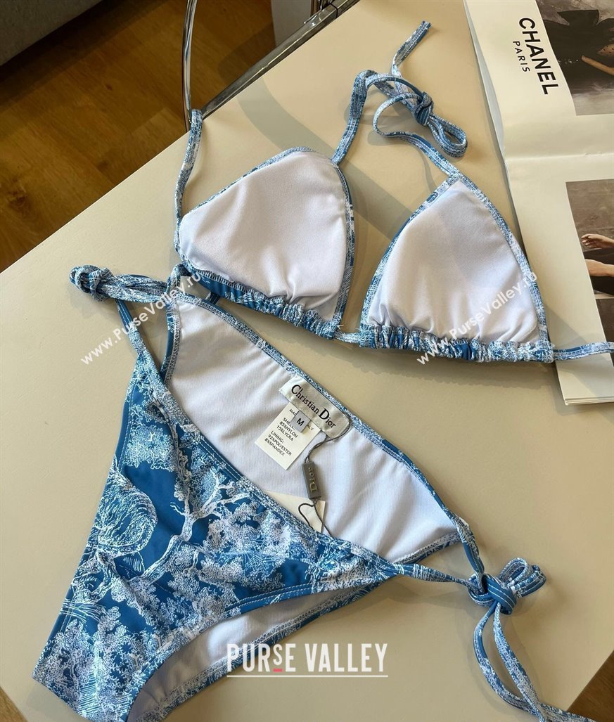 Dior Two-Pieces Swimwear Denim Blue 2025 0313 (WM-250313058)