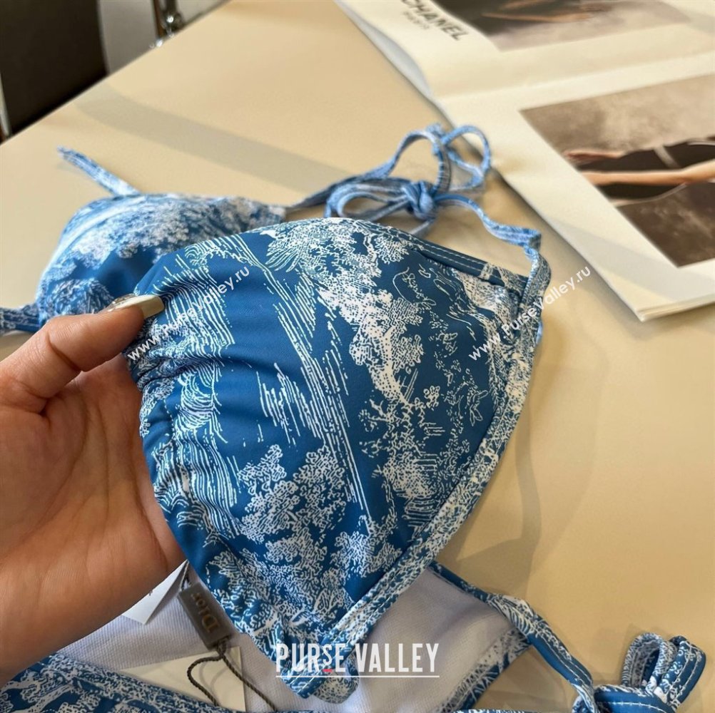 Dior Two-Pieces Swimwear Denim Blue 2025 0313 (WM-250313058)