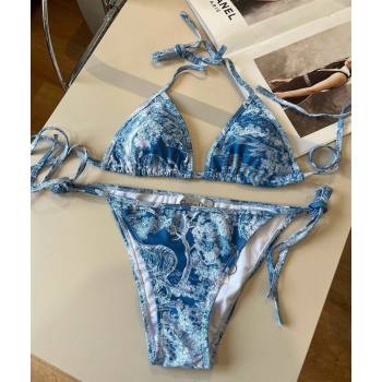 Dior Two-Pieces Swimwear Denim Blue 2025 0313 (WM-250313058)