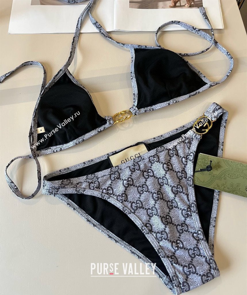 Gucci Two-Pieces Swimwear Grey 2025 0312 (WM-250313075)