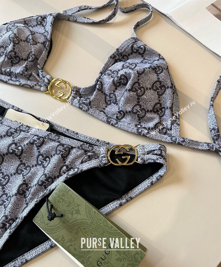 Gucci Two-Pieces Swimwear Grey 2025 0312 (WM-250313075)