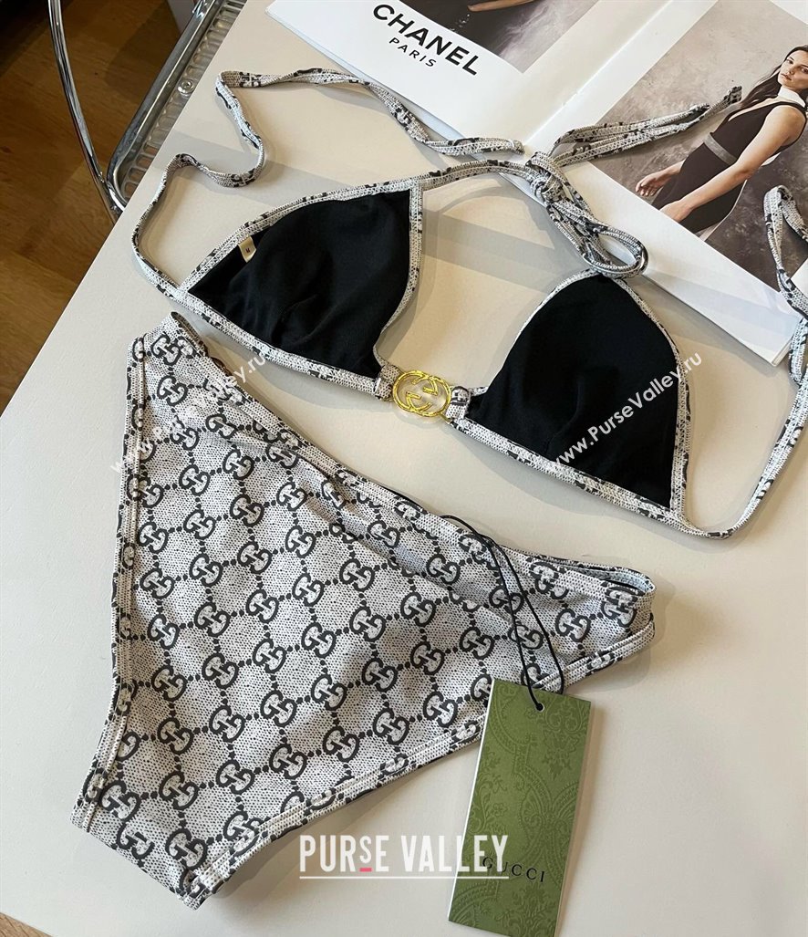 Gucci Two-Pieces Swimwear Beige 2025 0312 (WM-250313076)