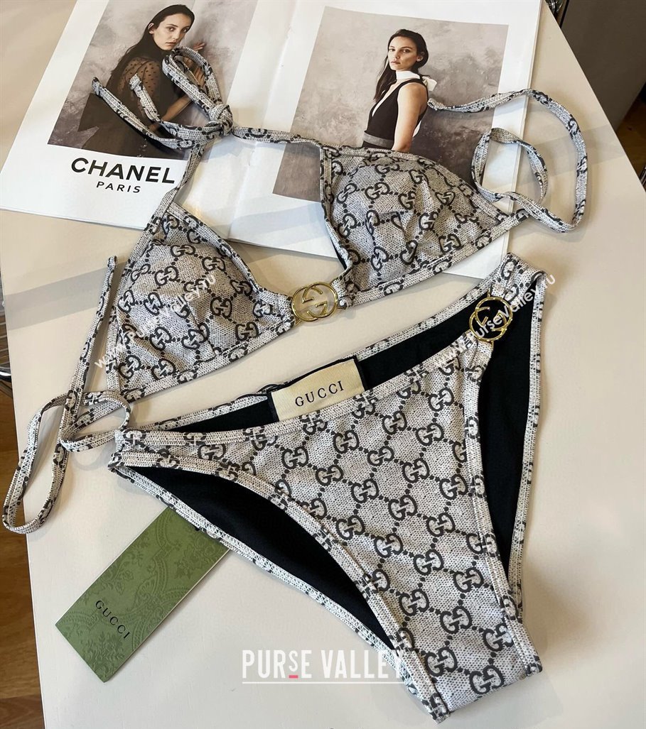 Gucci Two-Pieces Swimwear Beige 2025 0312 (WM-250313076)