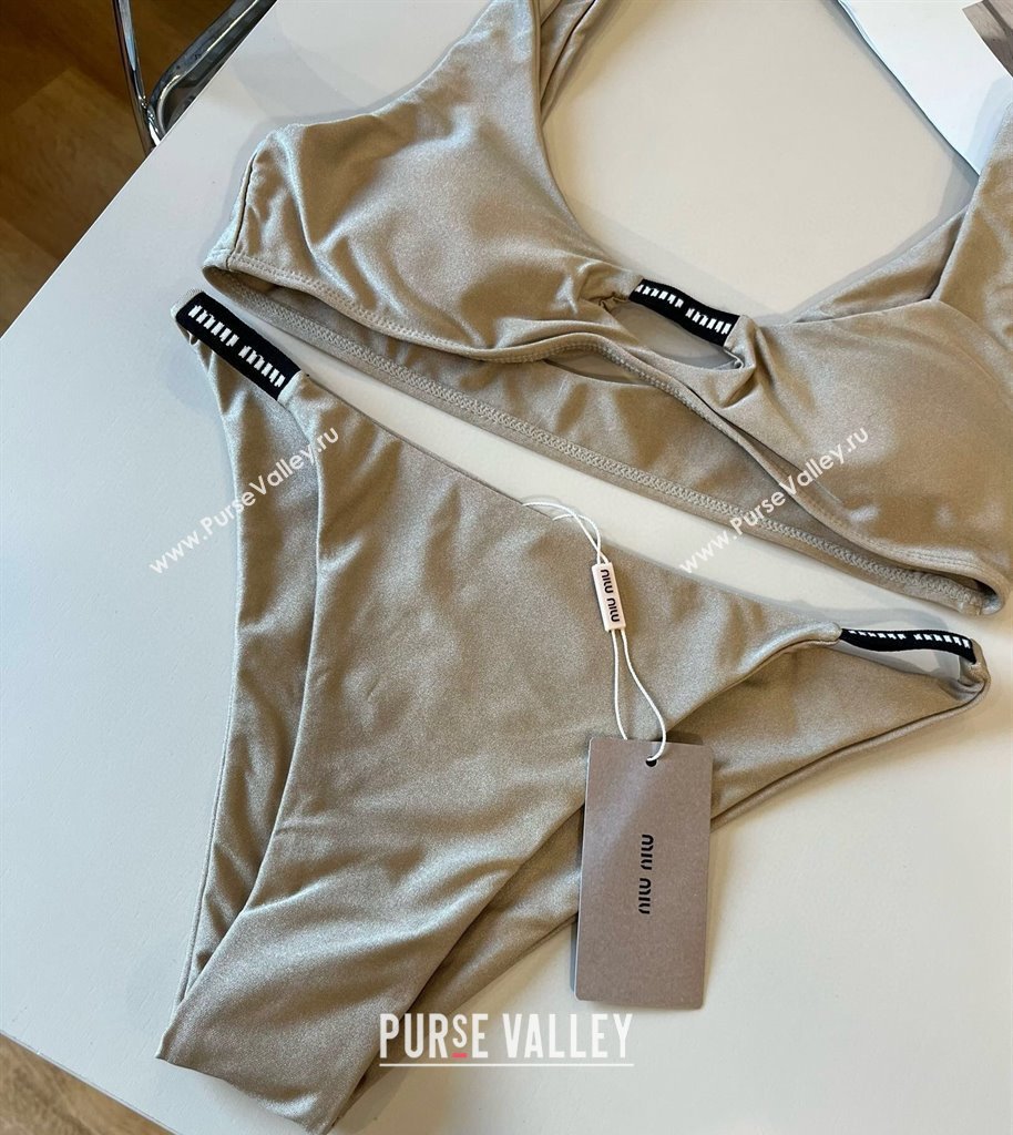 Miu Miu Two-Pieces Swimwear Grey 2025 0313 (WM-250313110)