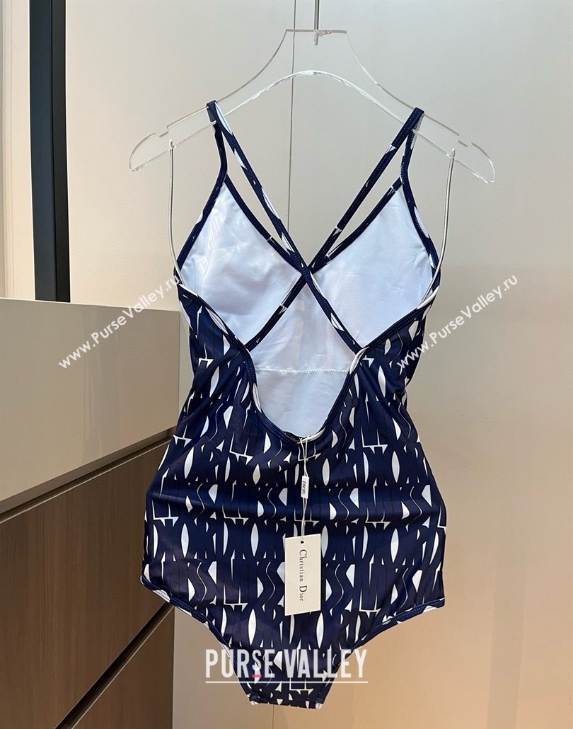 Dior Miss Dior One-Piece Swimwear Blue 2025 (WM-250313053)