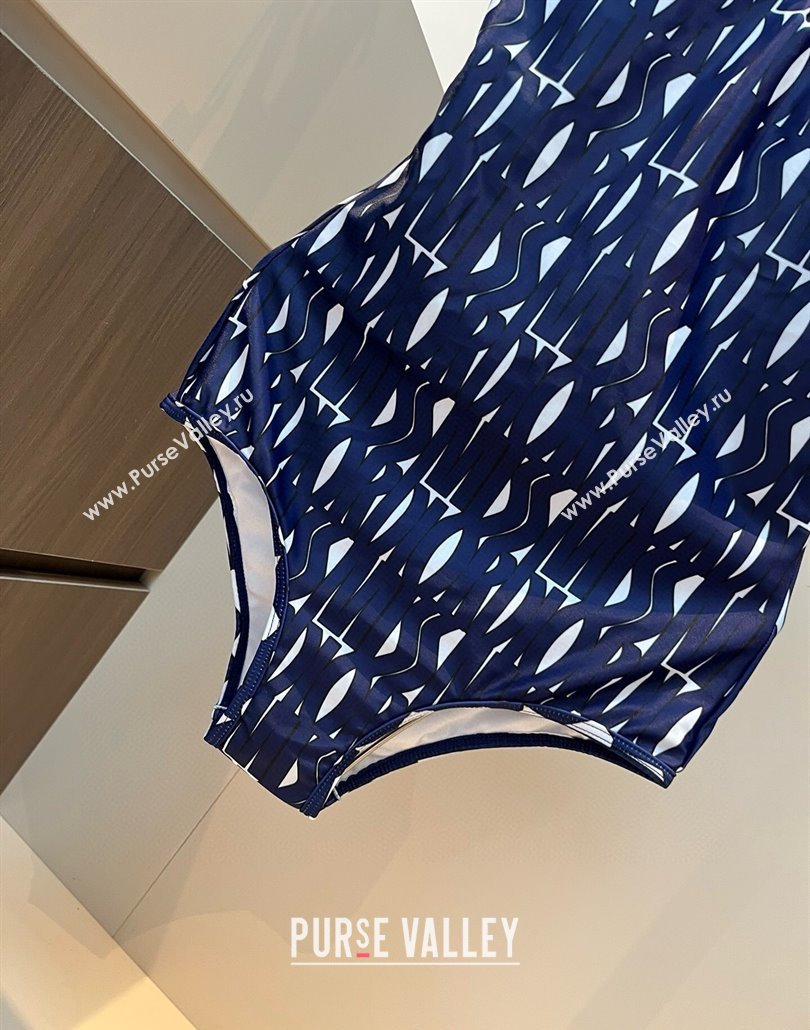 Dior Miss Dior One-Piece Swimwear Blue 2025 (WM-250313053)