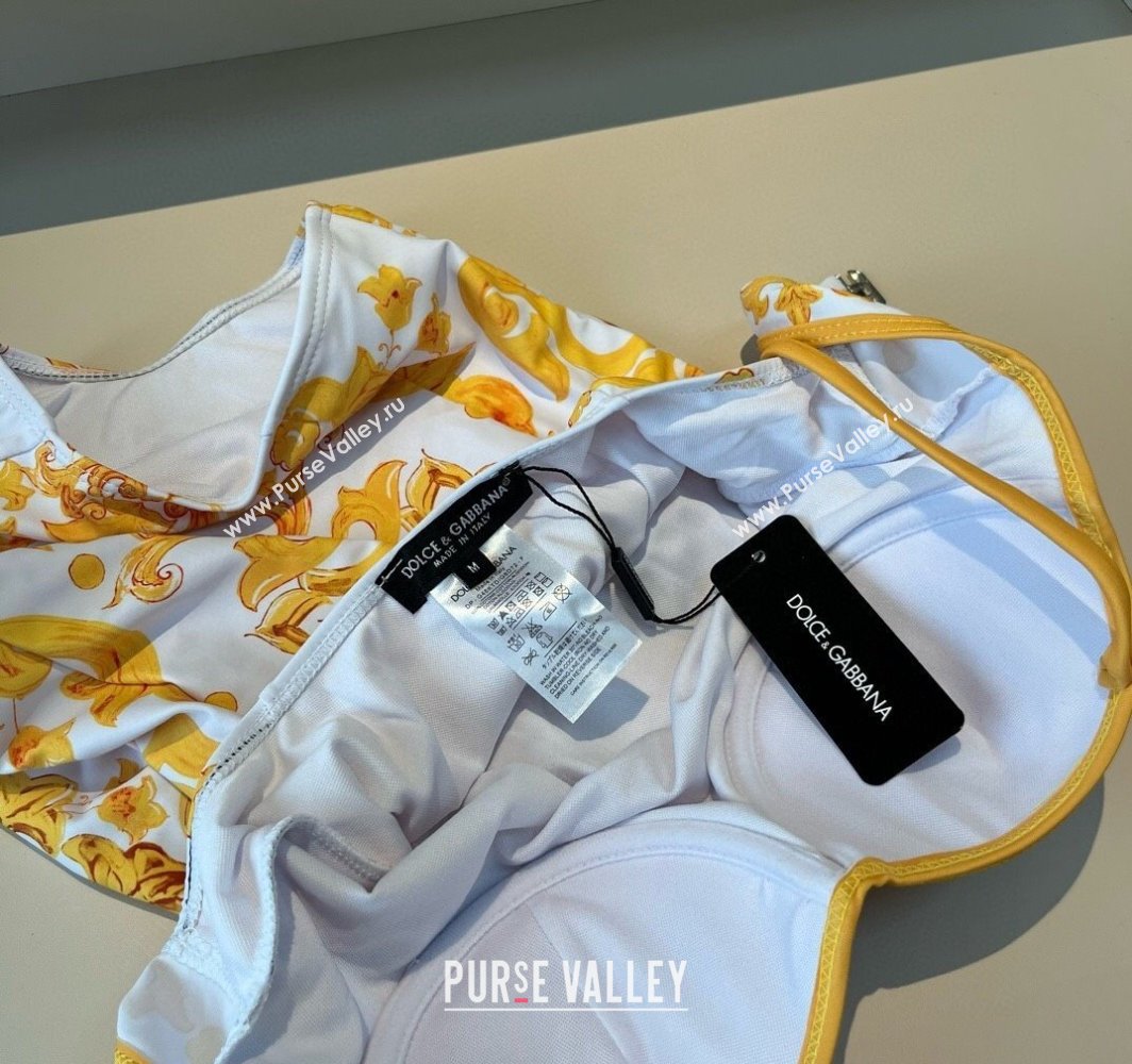 Dolce Gabbana One-Piece Swimwear Yellow2 2025 0313 (WM-250313113)