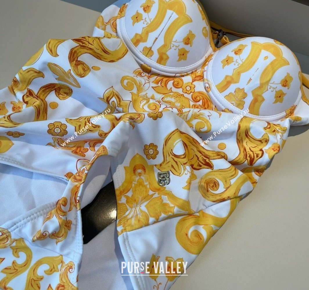 Dolce Gabbana One-Piece Swimwear Yellow2 2025 0313 (WM-250313113)