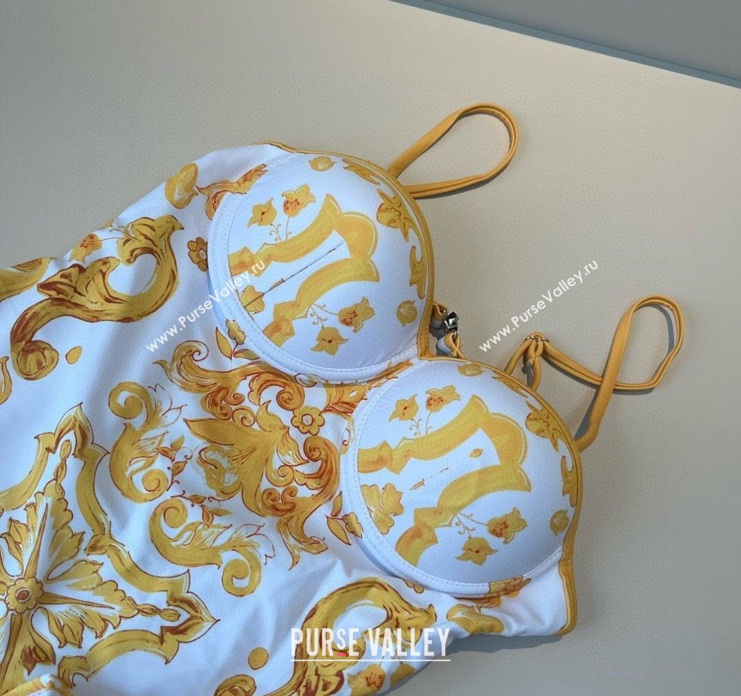 Dolce Gabbana One-Piece Swimwear Yellow2 2025 0313 (WM-250313113)