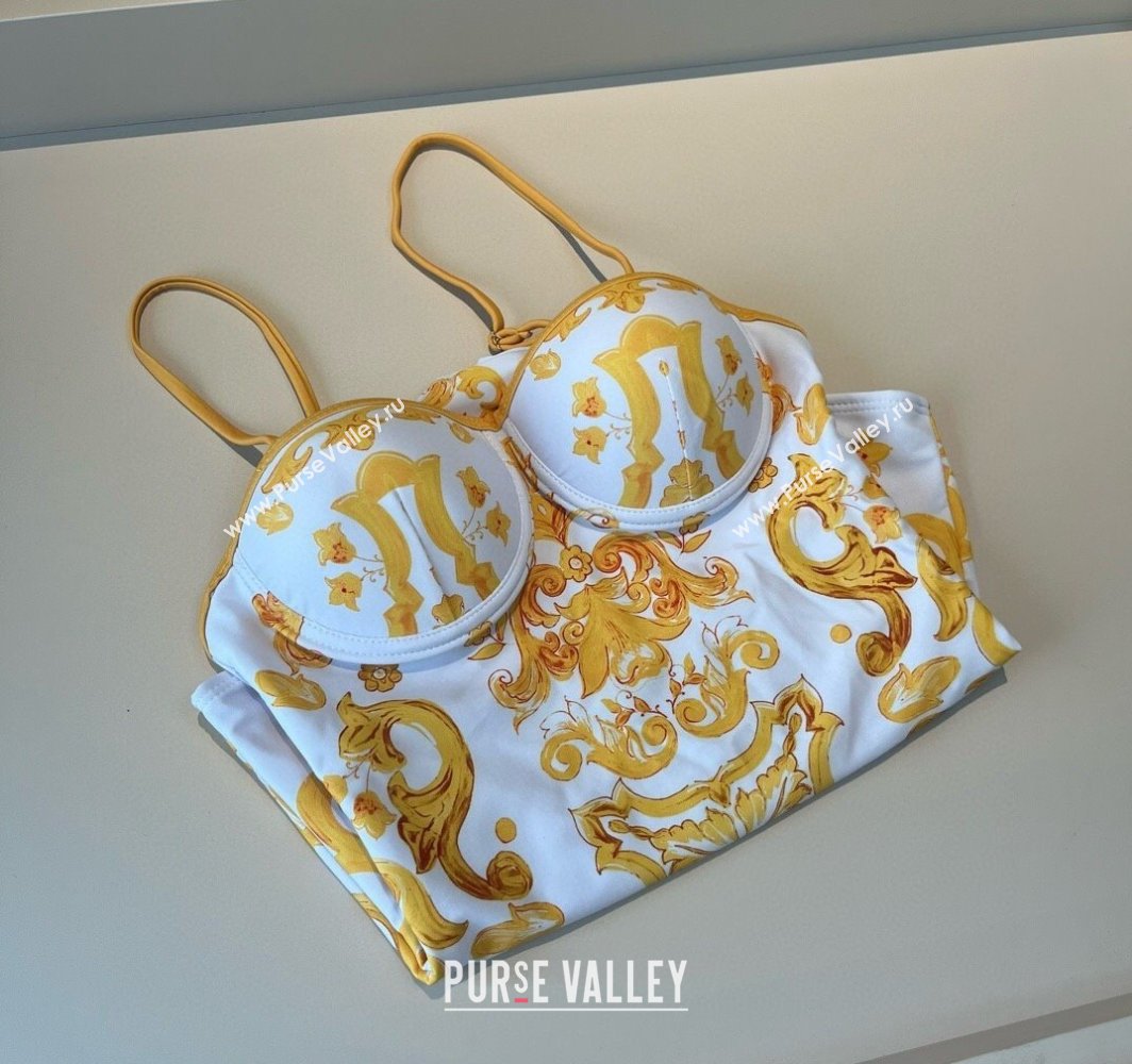 Dolce Gabbana One-Piece Swimwear Yellow2 2025 0313 (WM-250313113)