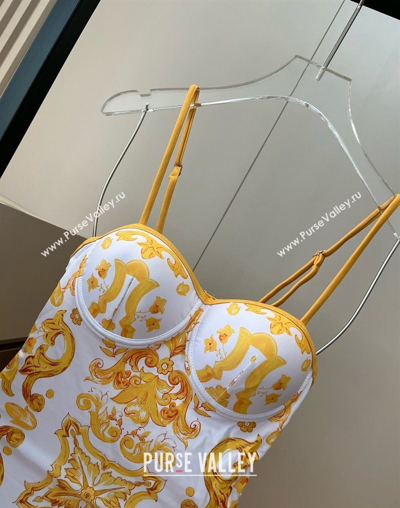 Dolce Gabbana One-Piece Swimwear Yellow2 2025 0313 (WM-250313113)