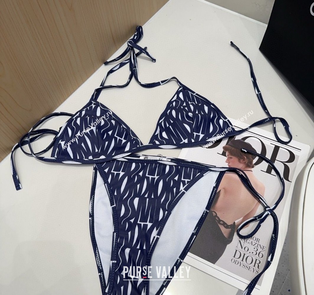 Dior Miss Dior Two-Pieces Swimwear Blue 2025 (SHI-250313049)
