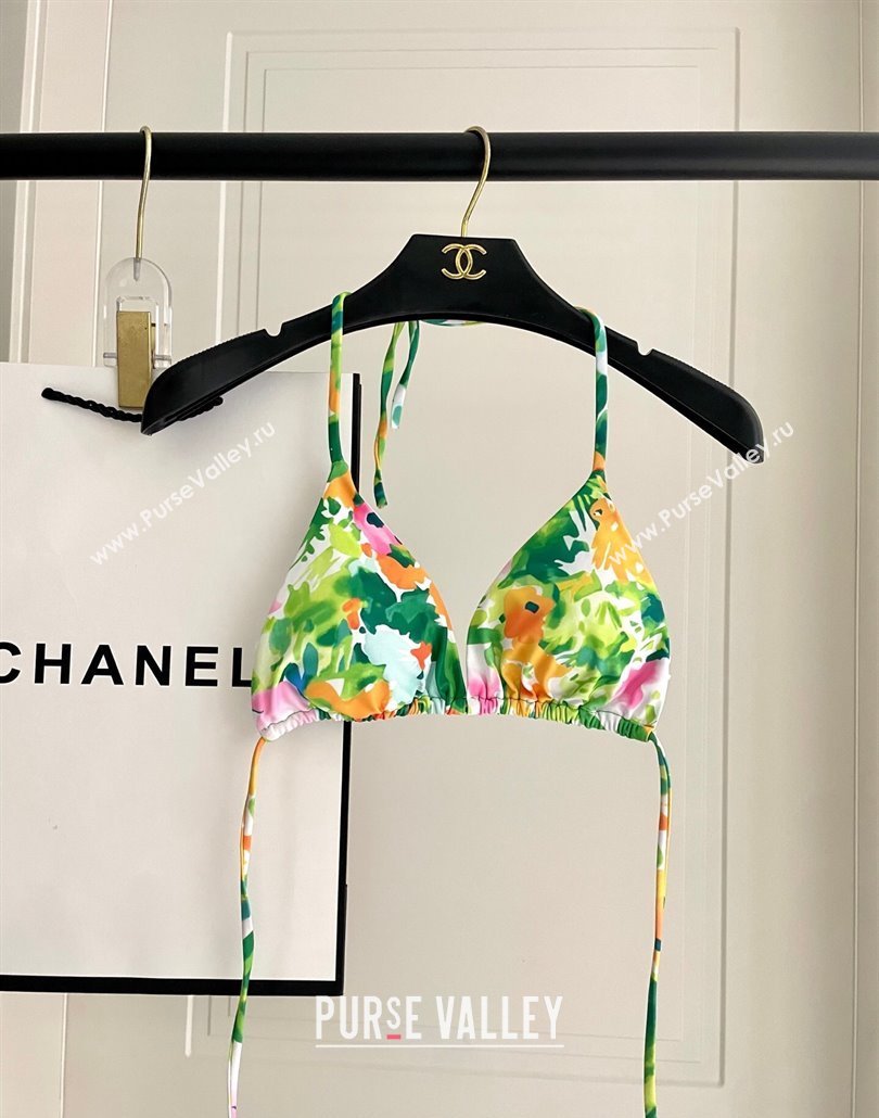 Casablanca Two-Pieces Swimwear Green/Multicolor 2025 (SHI-250313117)